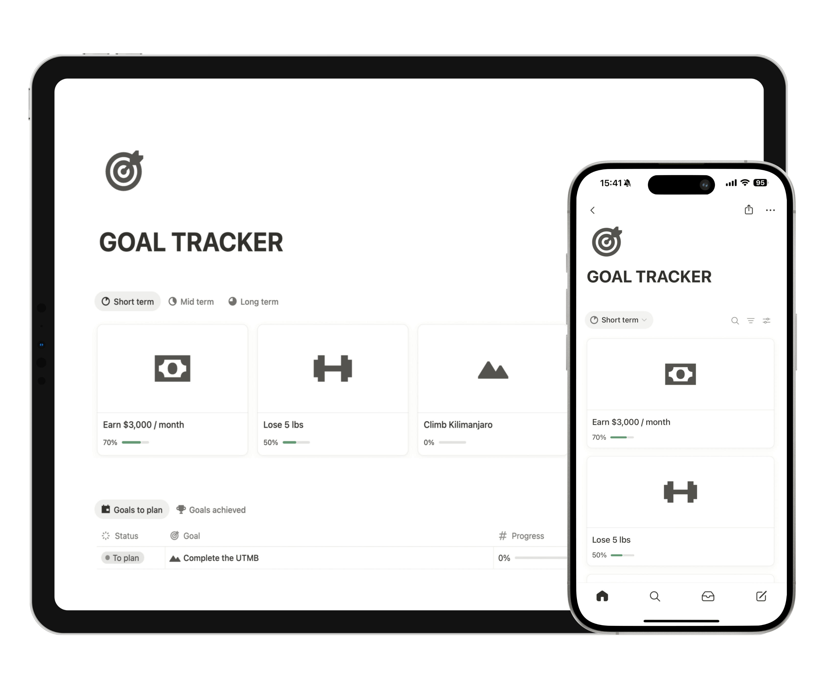 GOAL TRACKER